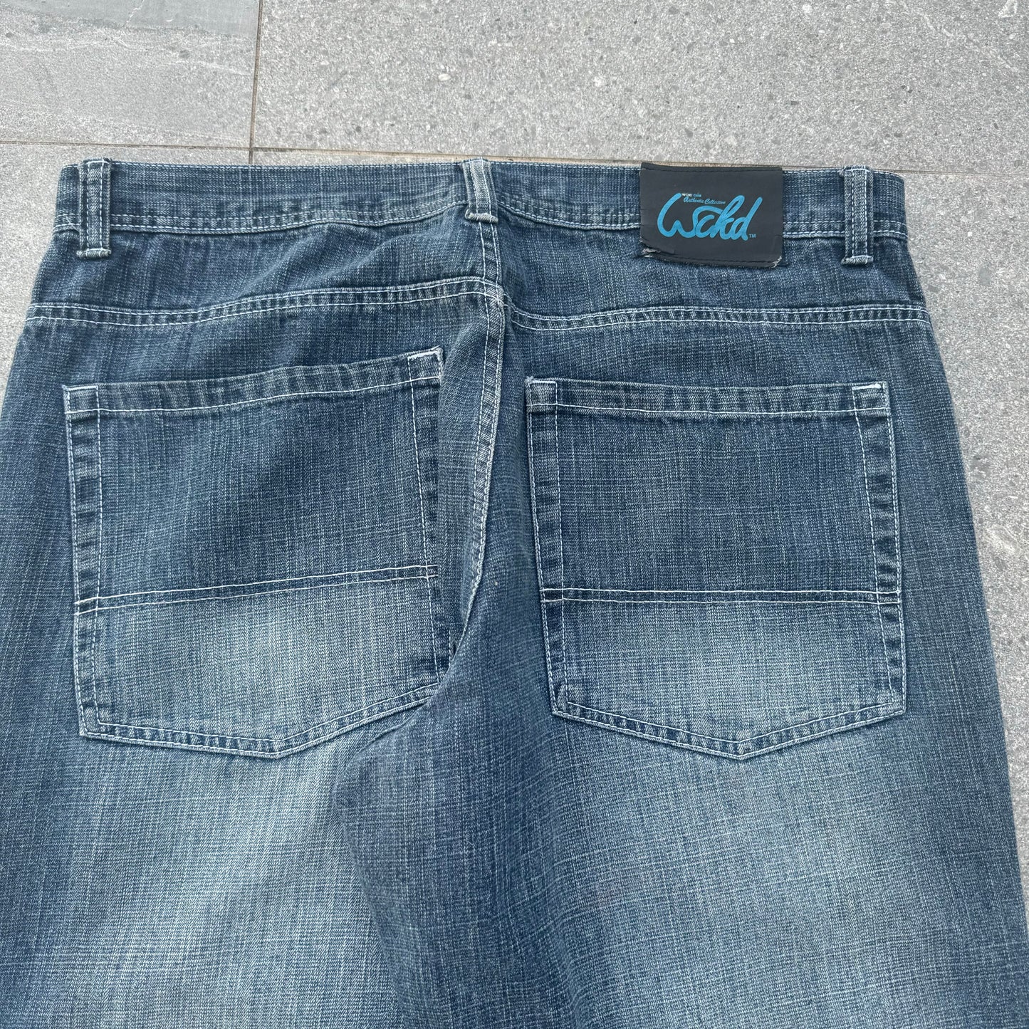 cleanest wckd jeans (beautiful af) - 38x30”