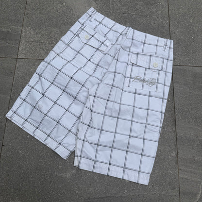 plaid hit billabong daily shorts (u can easily swim in these too) - 30”