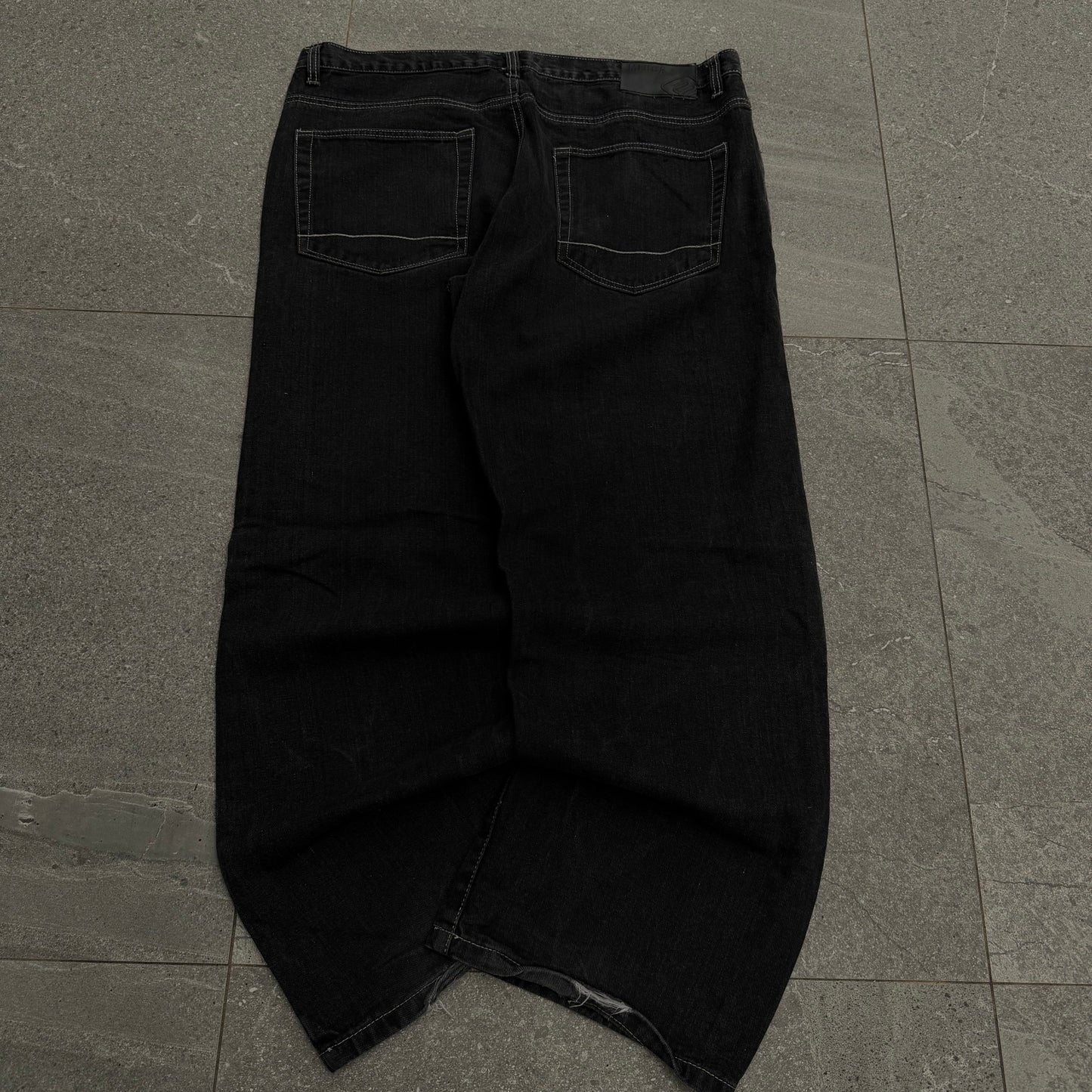 contrast stitched mecca jeans - 39x31”