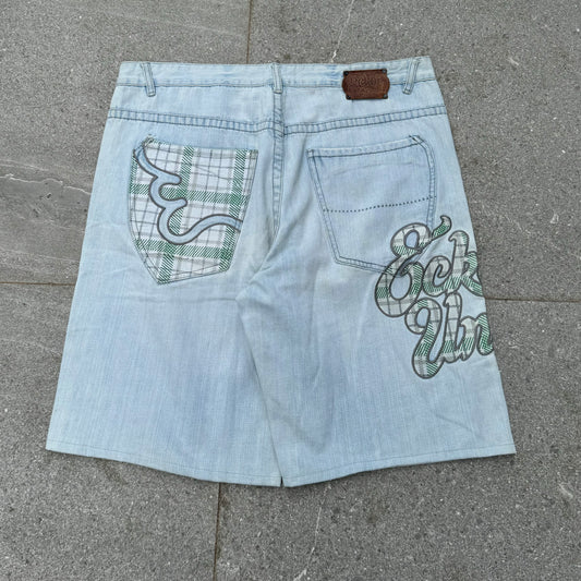 ecko plaid jorts - 40x11”