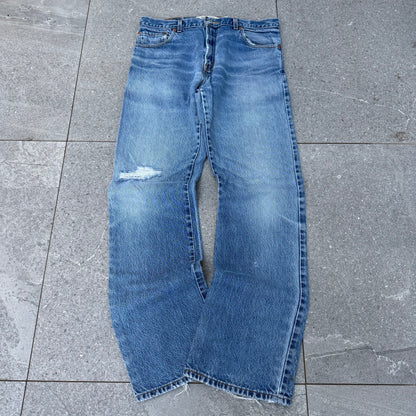 perfect distressed 517 bootcuts - 34x34”