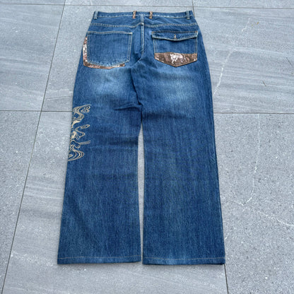 japanese bootcuts - 36x31”