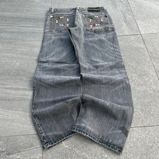 faded parish bootcuts - 34x29”
