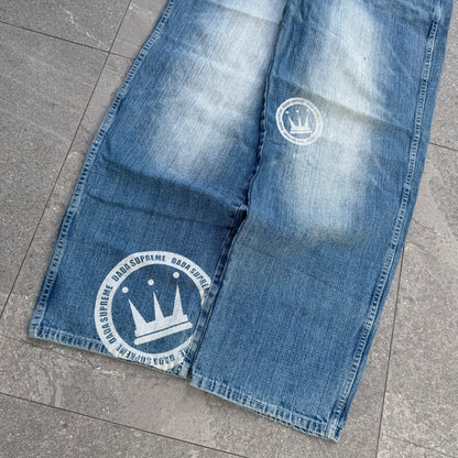 GRAIL dada AOP jeans - 38x33”
