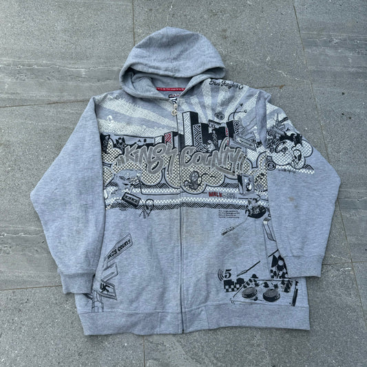 5ive jungle hoodie - fits XL/XXL