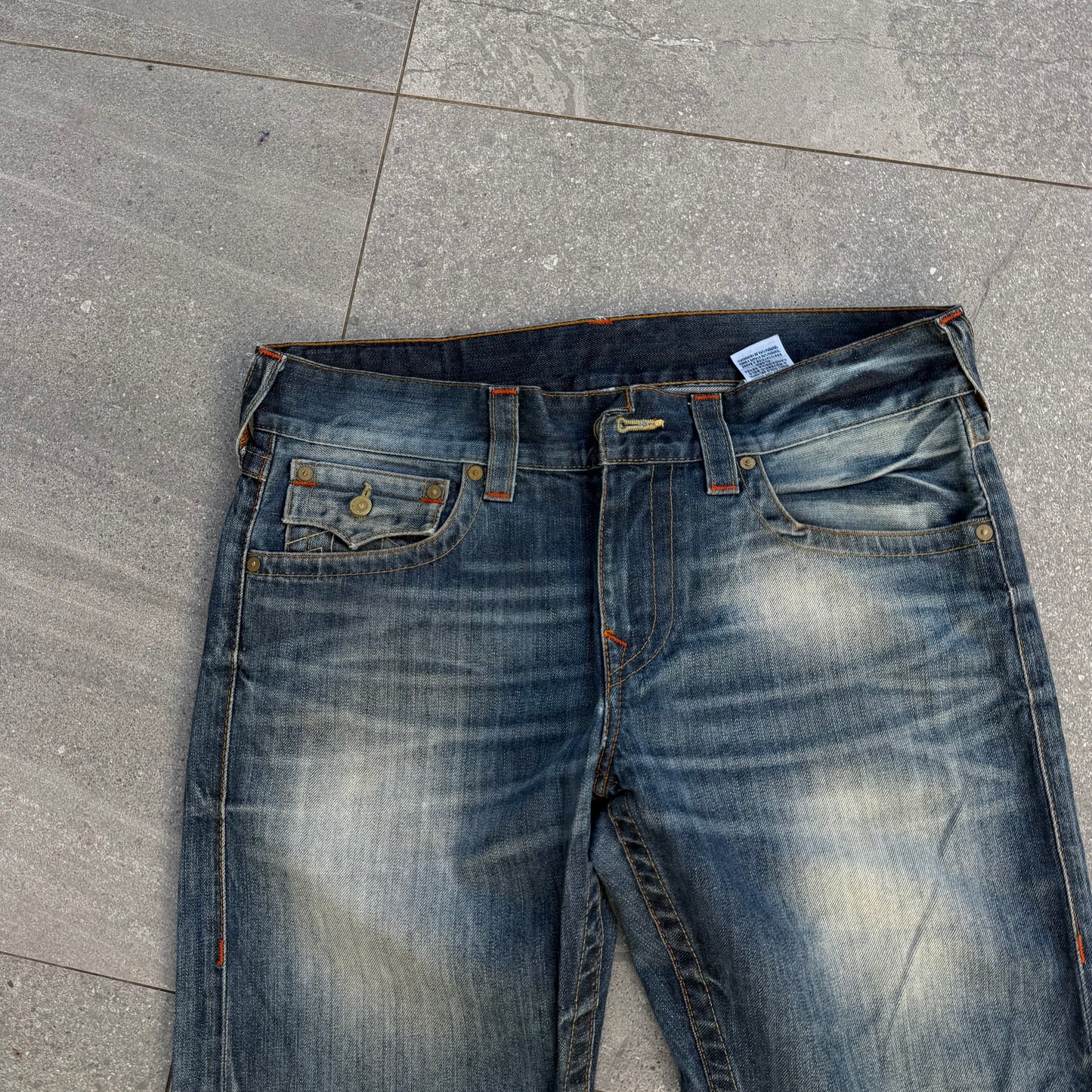 faded truey jeans - 36x34”