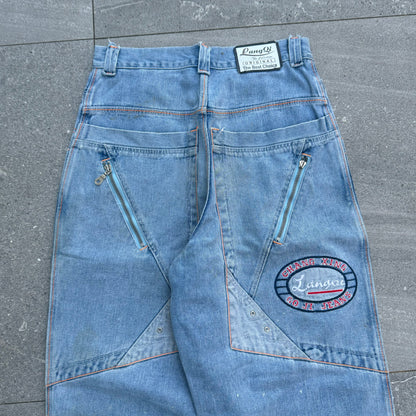 jnco spec chinese jeans but they lowkey hard 31x31”