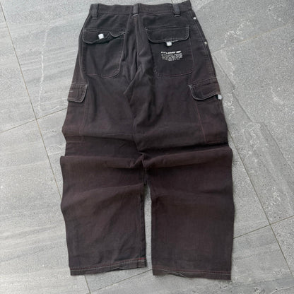 brown/black faded pjs surf jeans - 30x30”