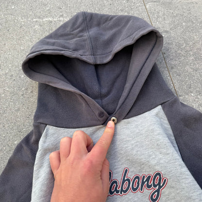 billabong raglan hoodie - XS