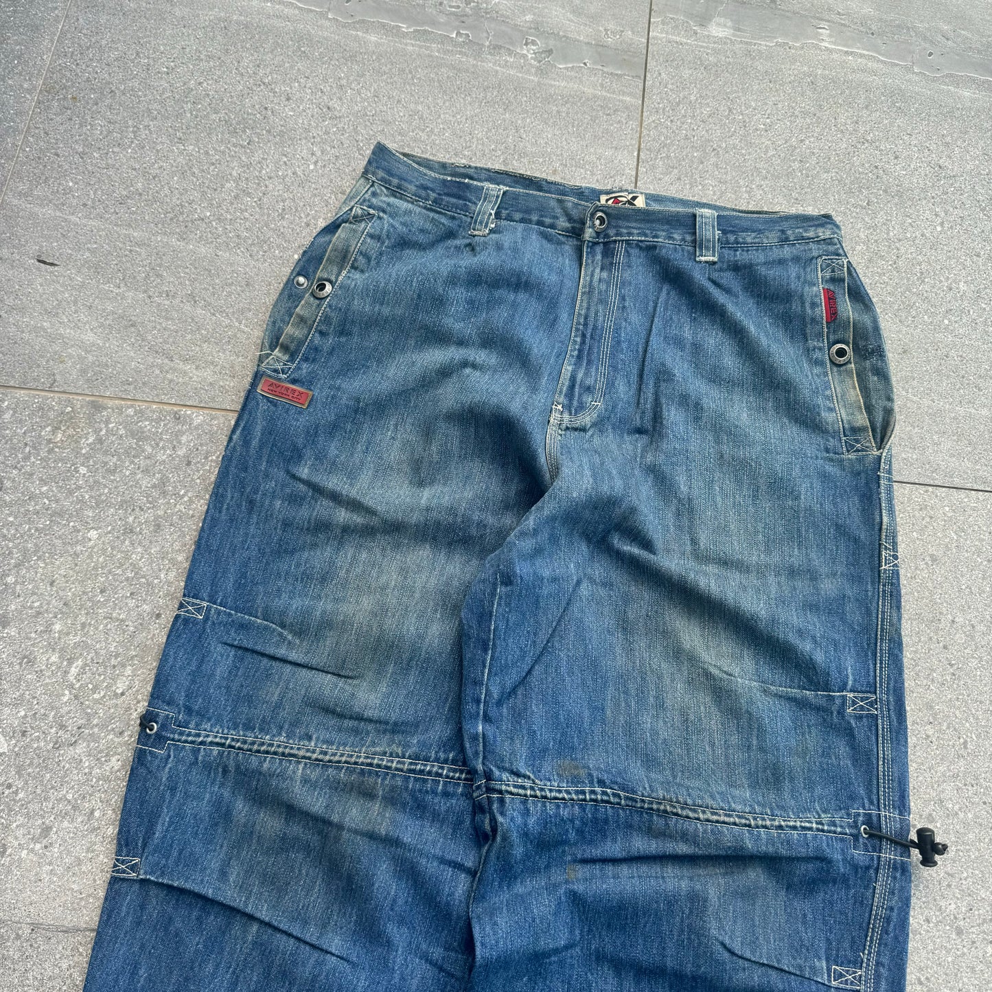 FAT ASS PAIR IDK WHAT BRAND SO HARD THO 34x31” nvm the brand is avirex