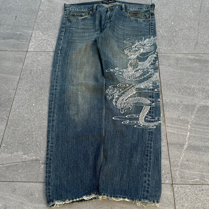 oririn japanese jeans - 38x30”