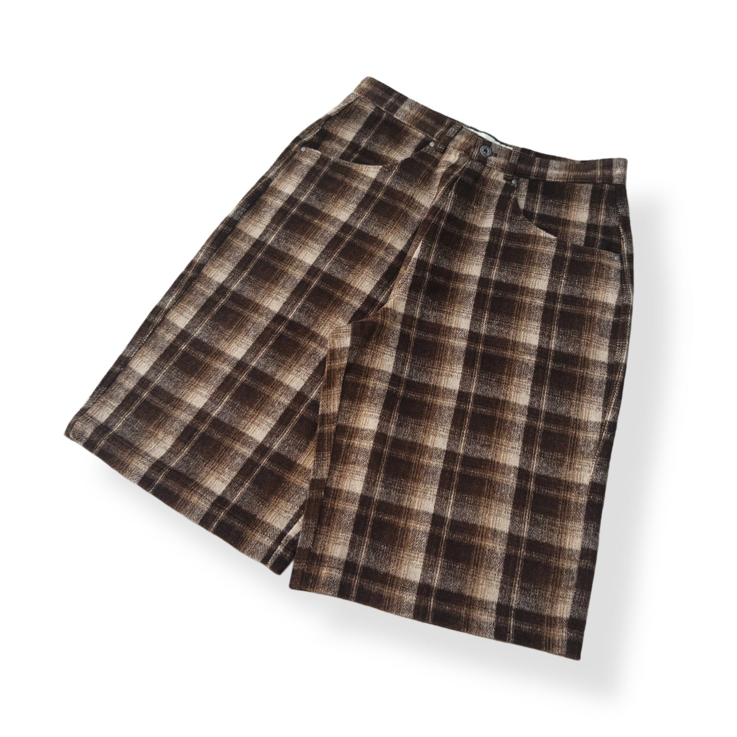 (last size - 38') babycat plaids - brown
