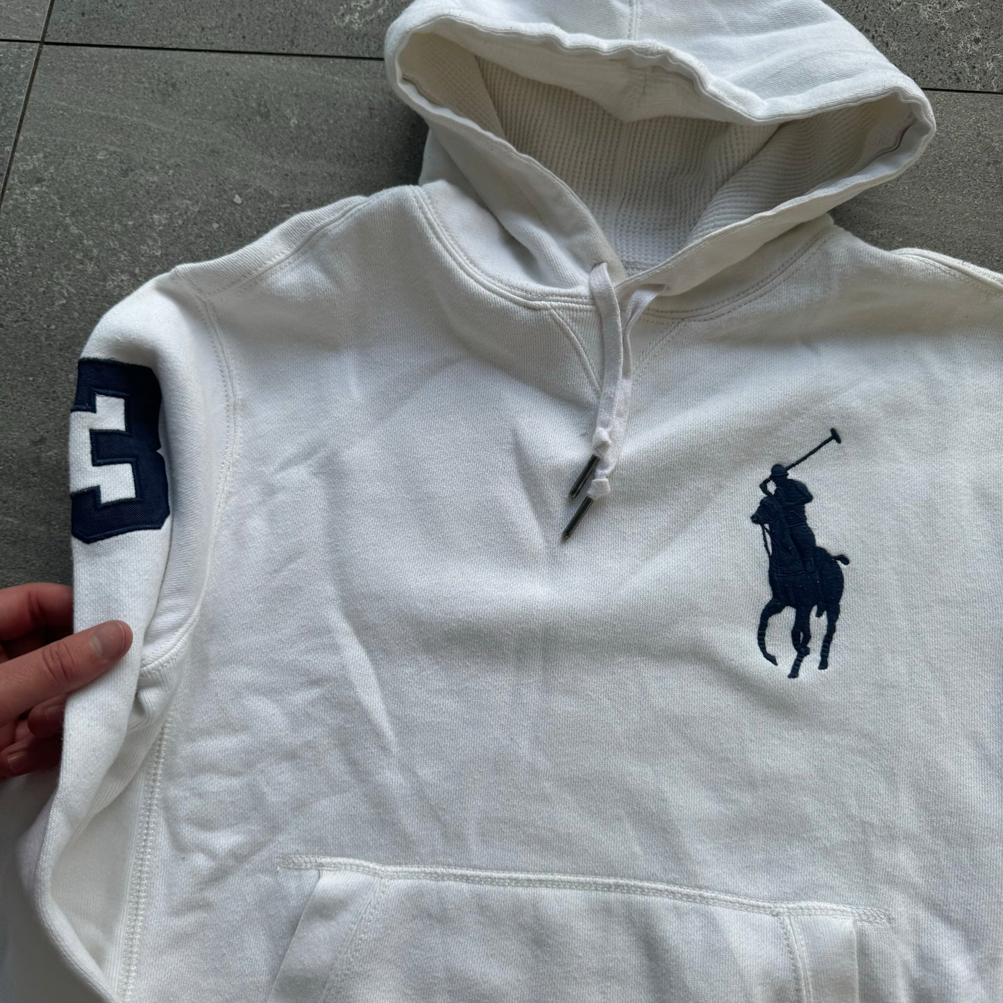 polo big horse hoodie - S