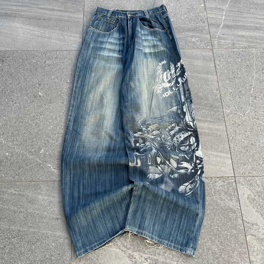 goated cartoon pack lot 29 jeans - 26x32”