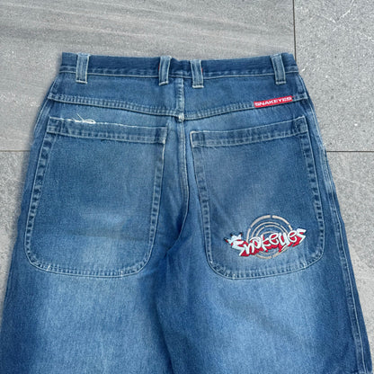 jnco spec snake eyes jorts - 34x13”