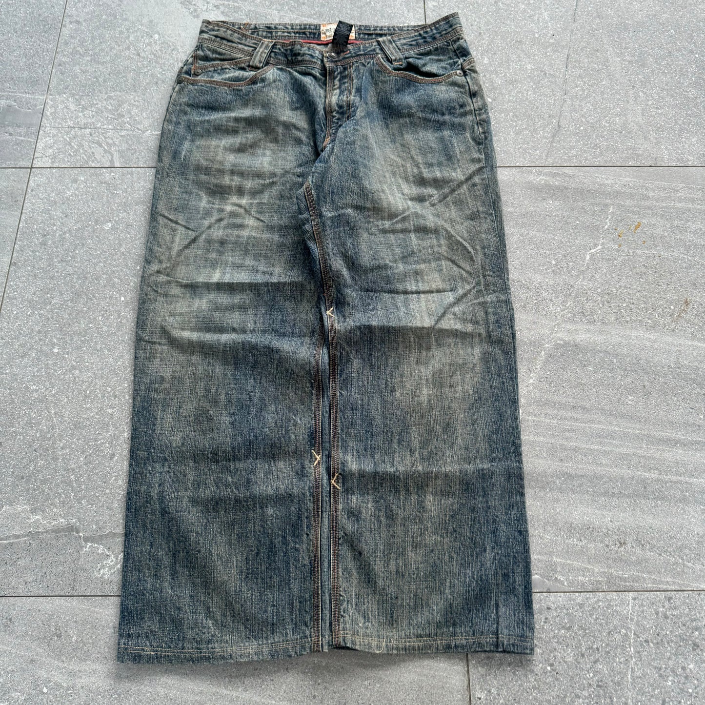 beautiful indigo star jeans - 33x27”
