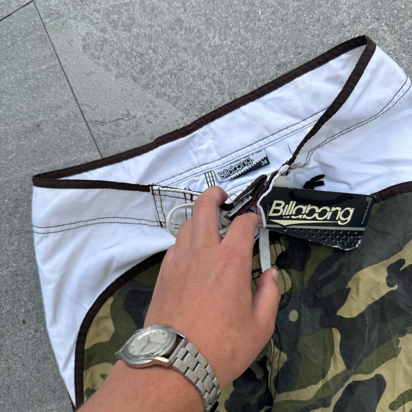 deadstock billabong boardies - 34x12.5”