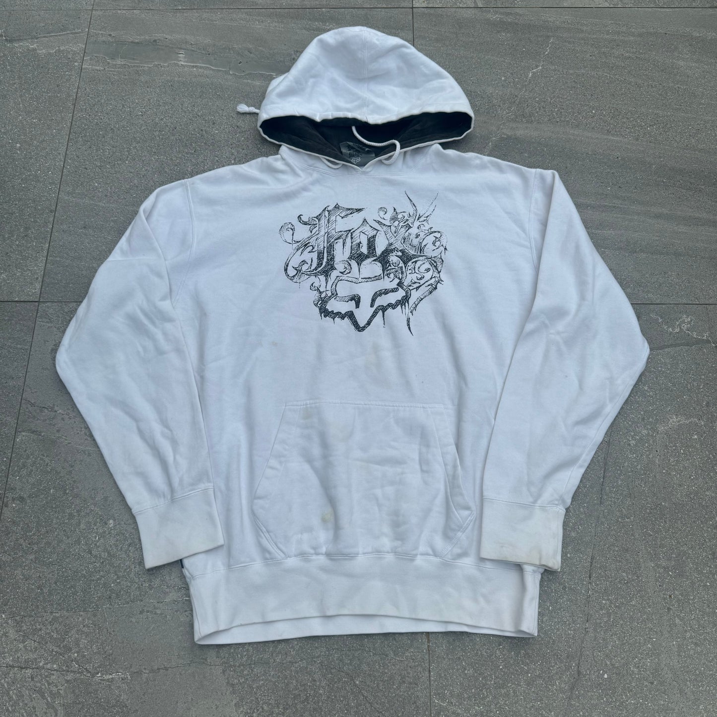 hard fox hoodie - XL