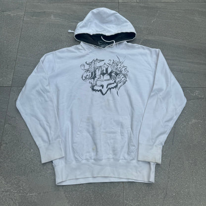 hard fox hoodie - XL