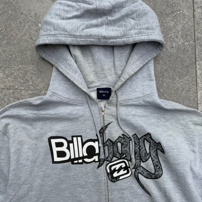 grail billabong double logo hoodie - XL