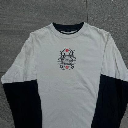 old muay thai built in longsleeve - M
