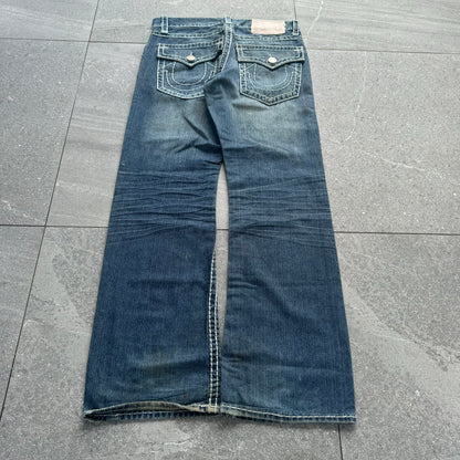 hard as fuck truey bootcuts - 34x33”