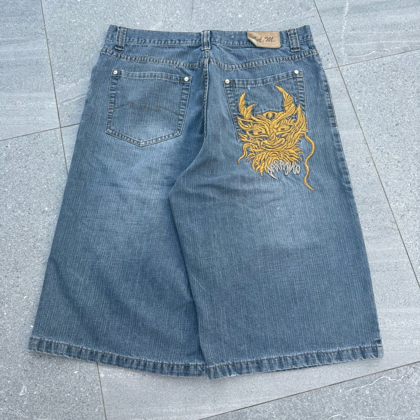 dope 8am jorts - 36x14”