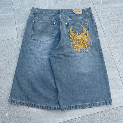 dope 8am jorts - 36x14”