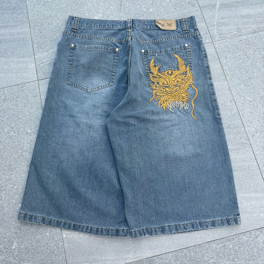 dope 8am jorts - 36x14”