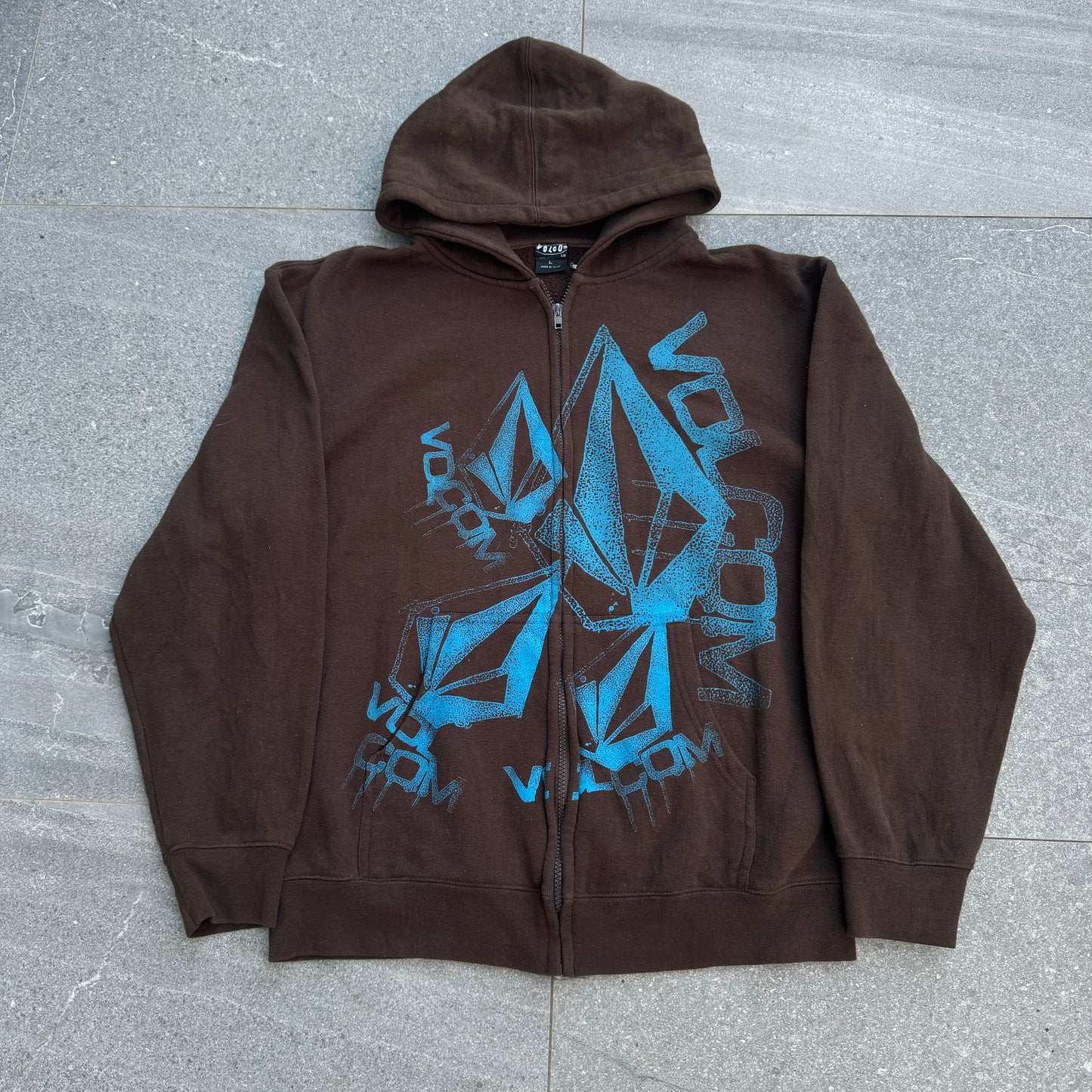 grail volcom hoodie - L