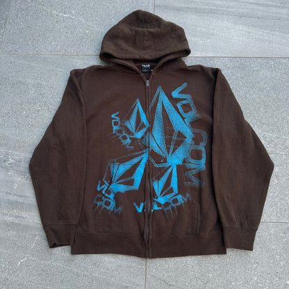 grail volcom hoodie - L