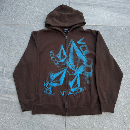 grail volcom hoodie - L
