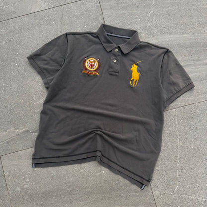 bautiful faded big pony ralph polo - L