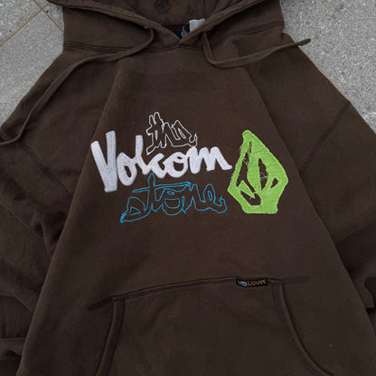 volcom embroidered spellout - S