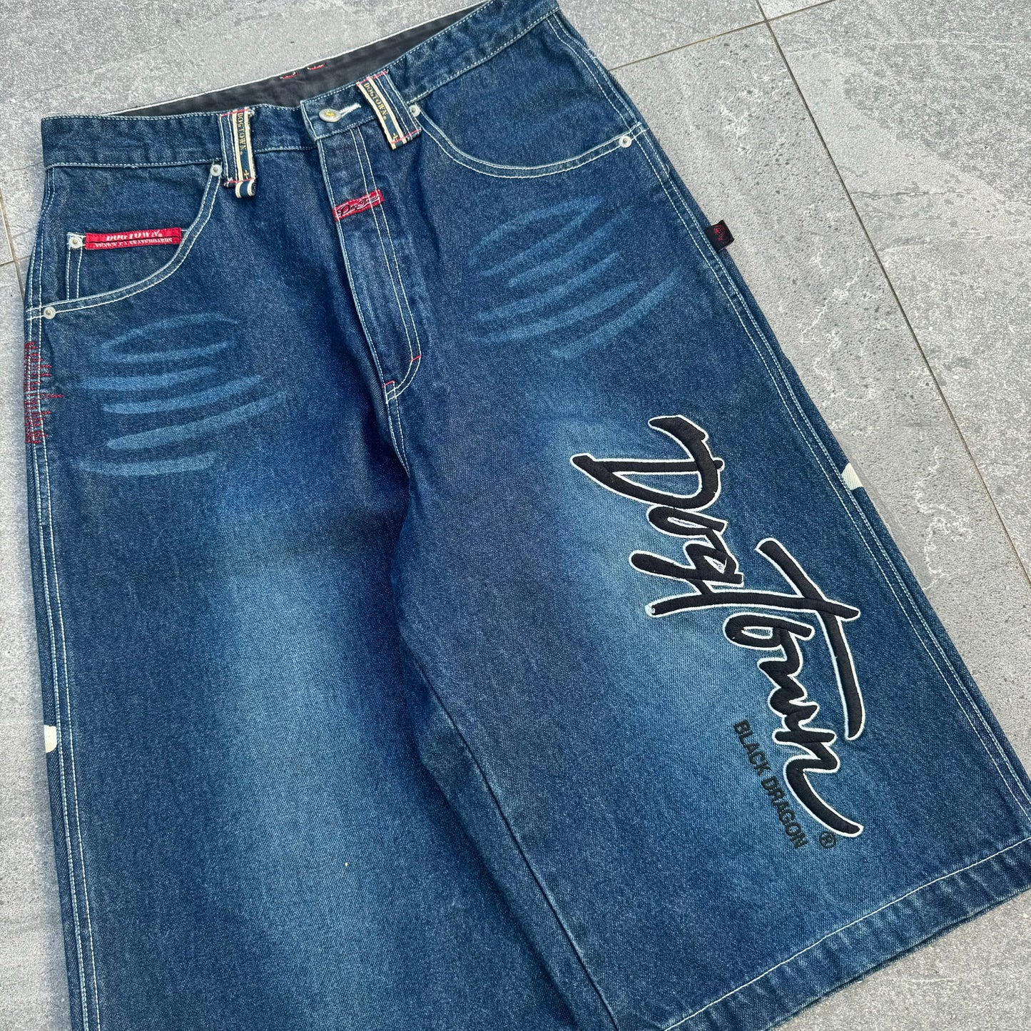dogtown spellout jorts - 32”
