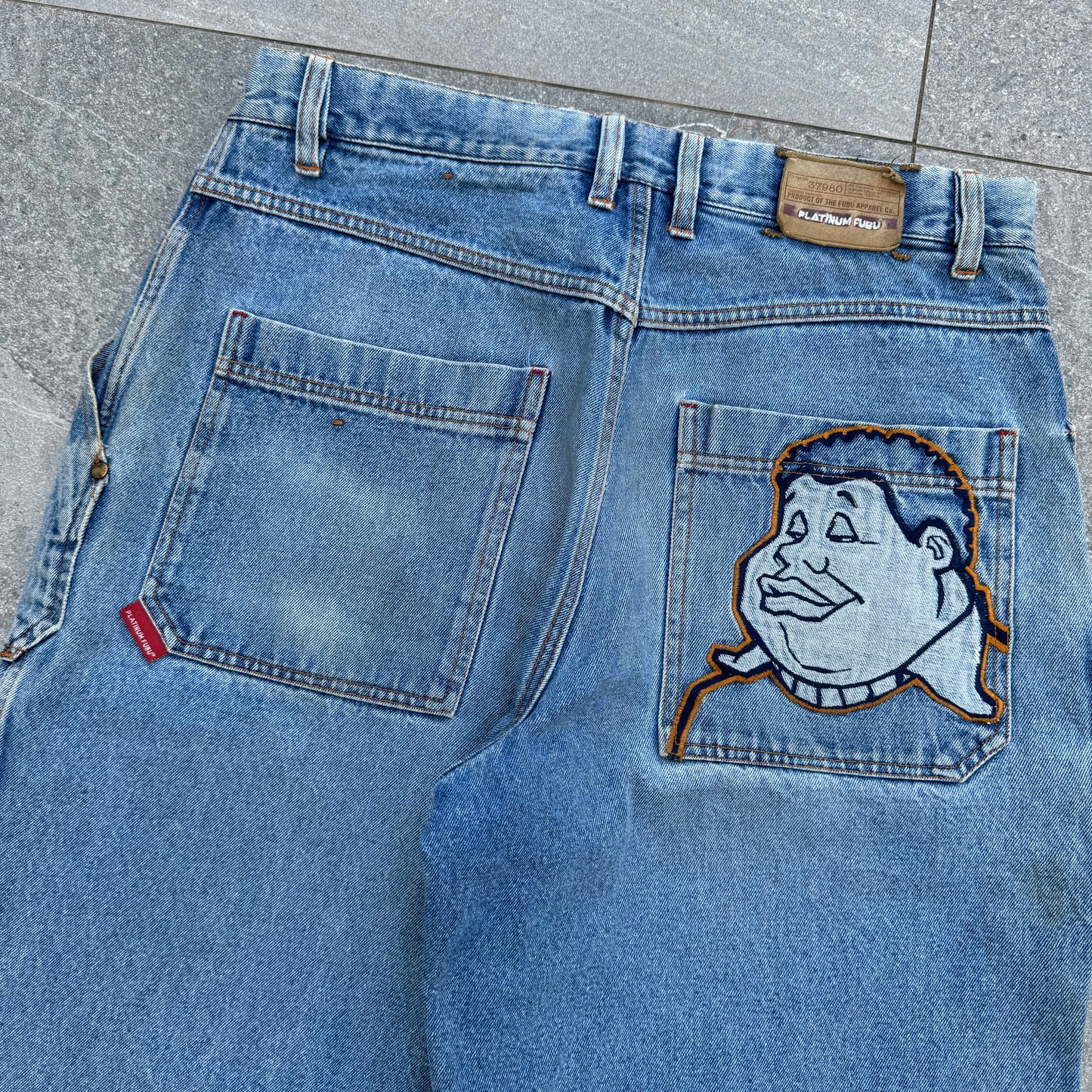 insane fubu fat albert jorts - 36x14”