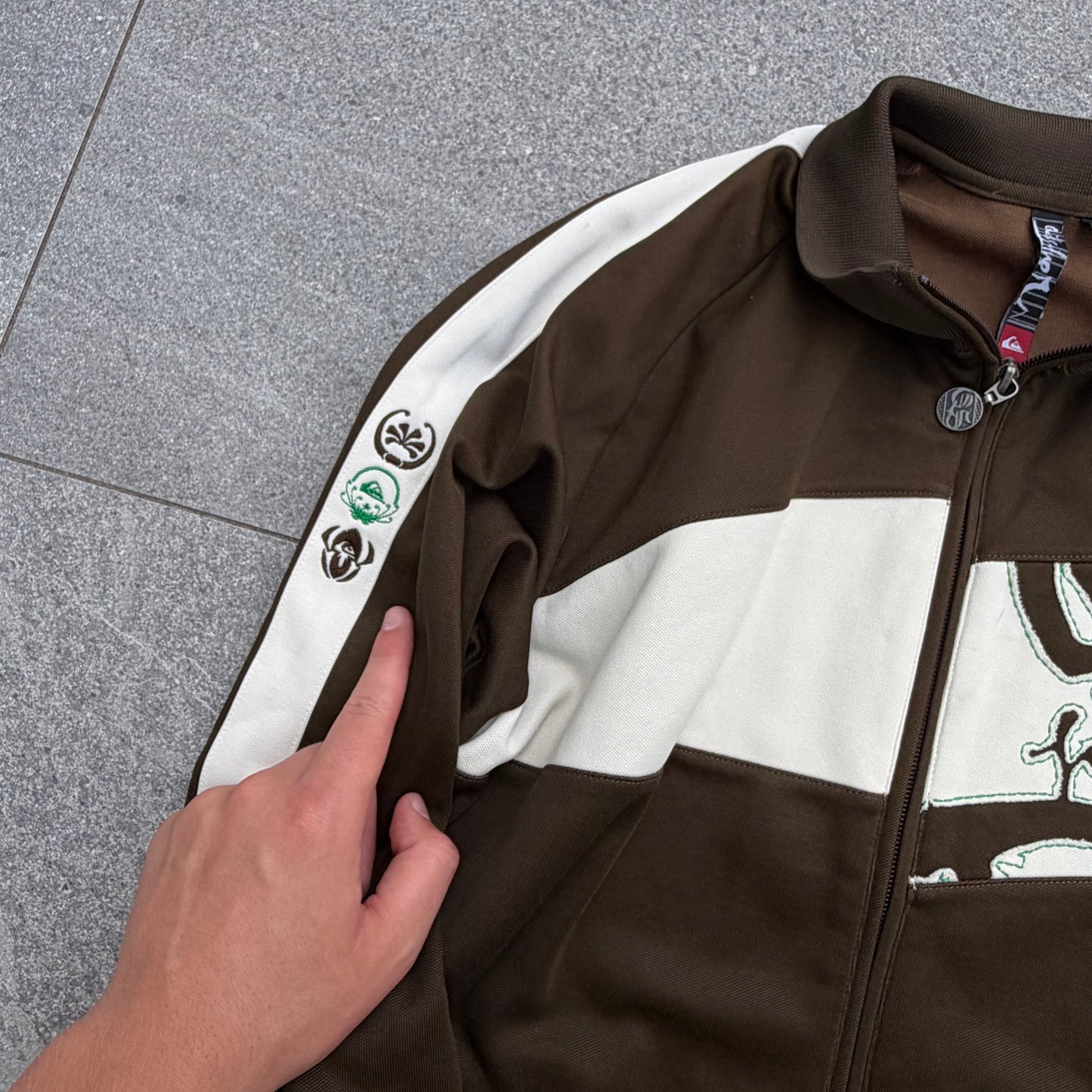 tidy quiksilver jacket - M