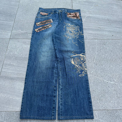 japanese bootcuts - 36x31”