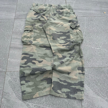 phaaaaat canyon river camo pants - 36x32”