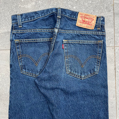 darkwash 517 levi bootcuts - 33x30