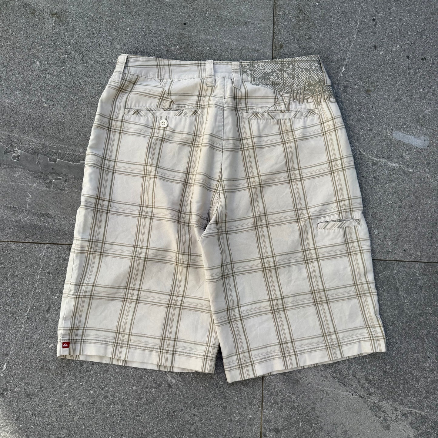 GOATED quiksilver plaids - 33”