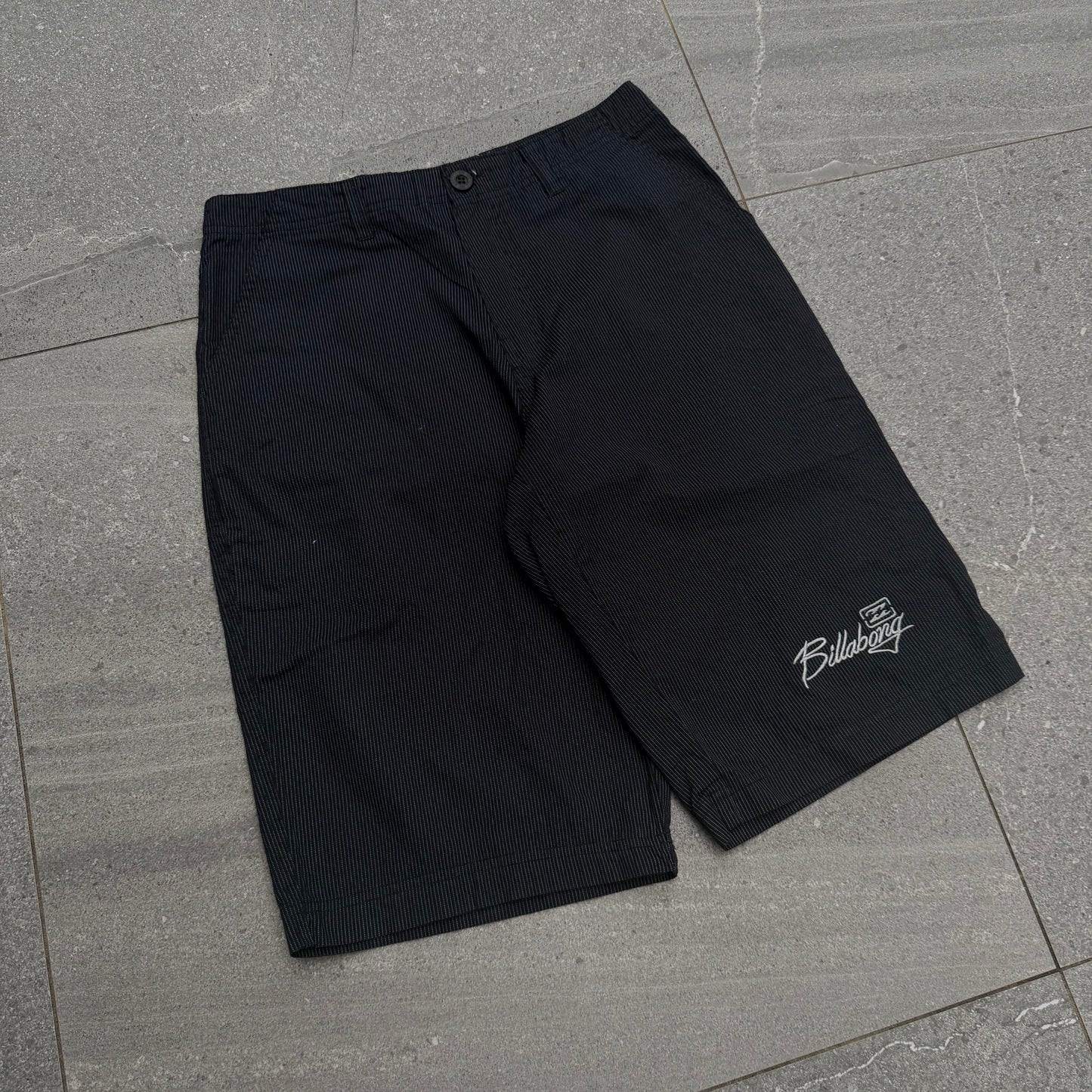 below knee billabong pinstripes - 29”