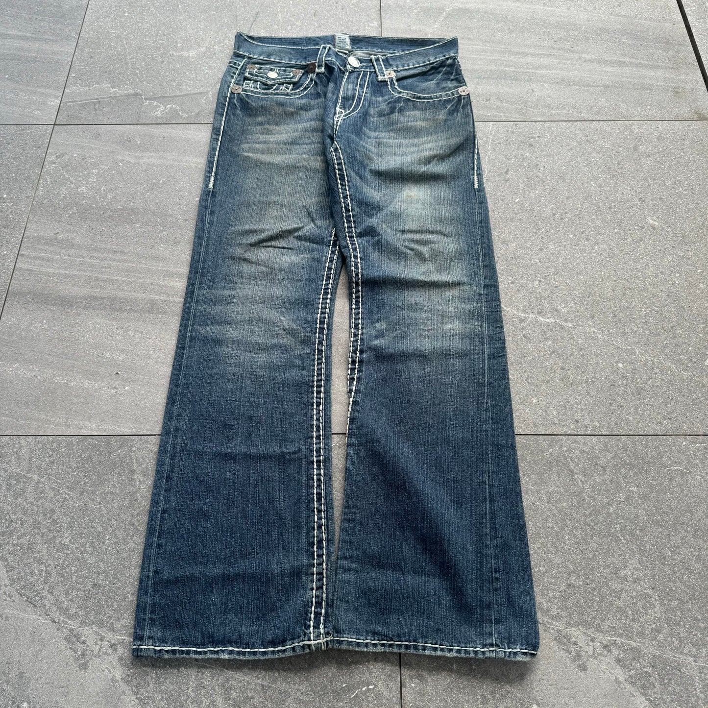 hard as fuck truey bootcuts - 34x33”