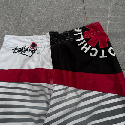 rare billabong x chilli peppers boardies - 31”