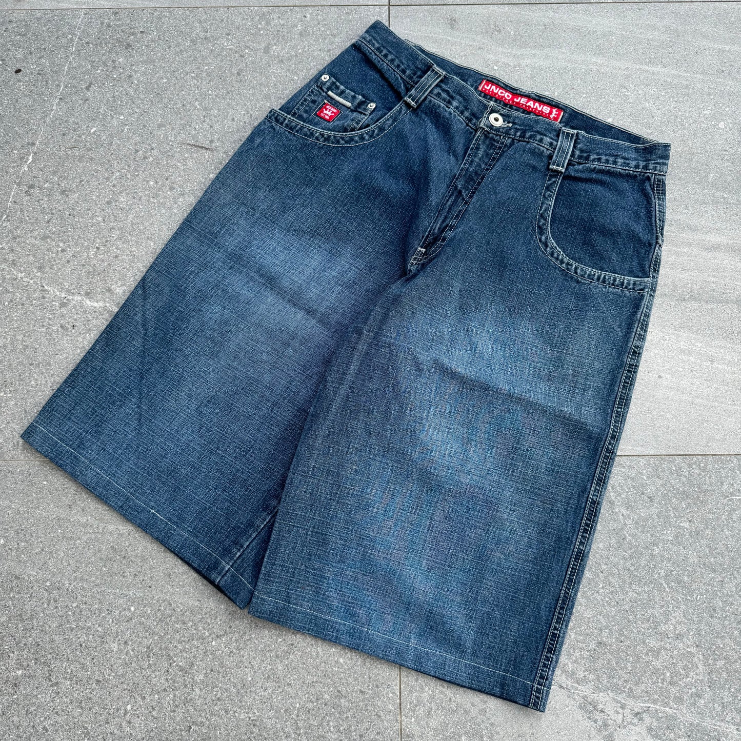 JNCO crown jorts - 34”