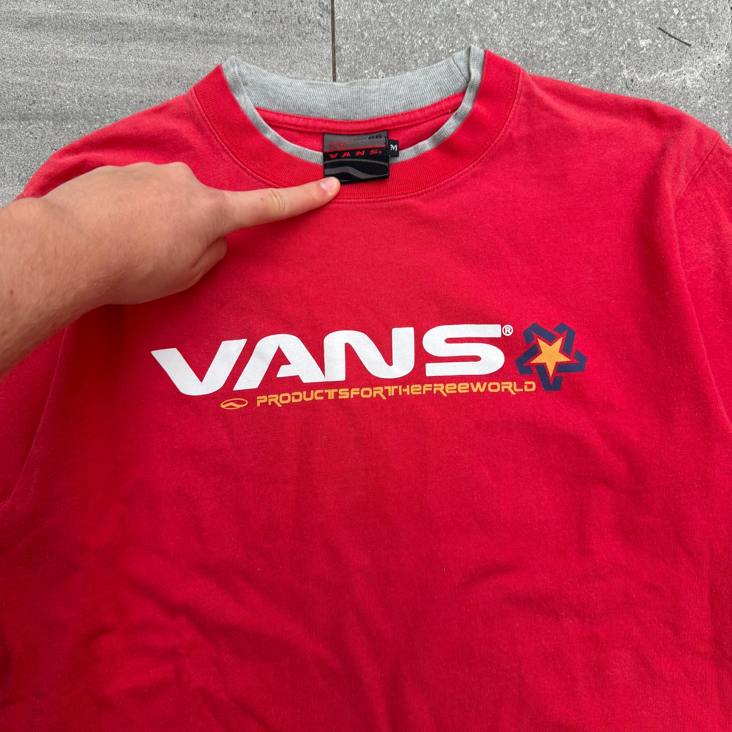 OG vans layered longsleeve - M