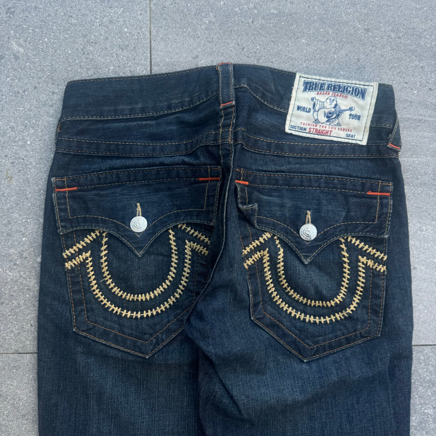 deep indigo truey faders - 30x30”