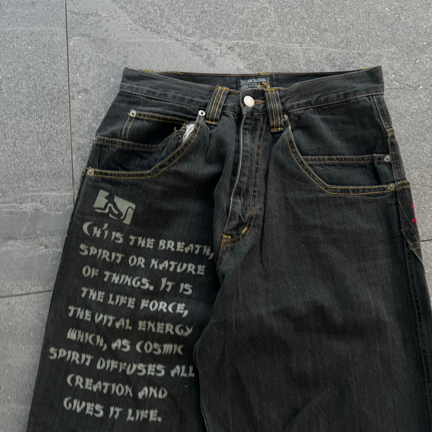 drunkymunky jeans - 30x32”