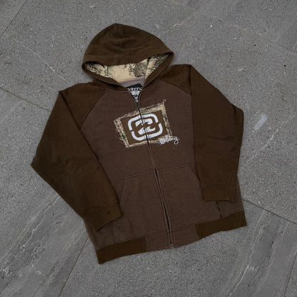 billabong patchwork raglan -  XS