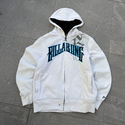 fur lined billabong zip - XL
